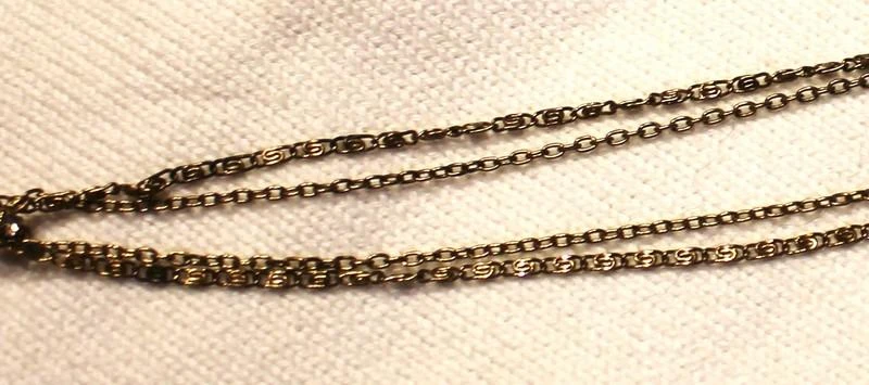 Vintage 66cm necklace + 15 cm pendant – photo 6